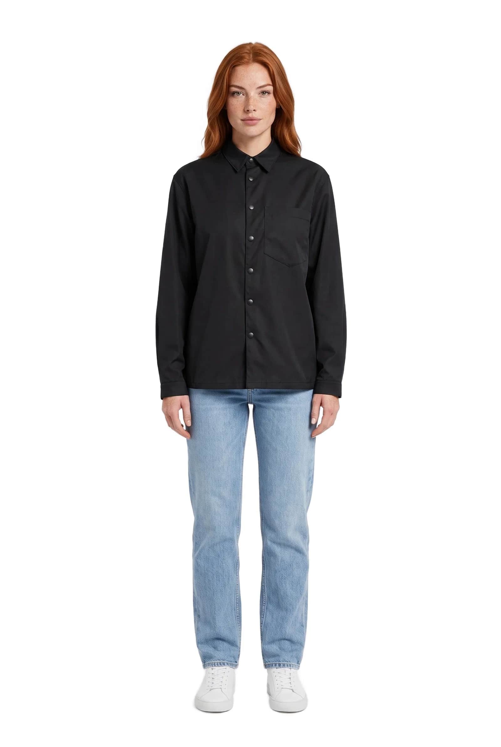 Snap-Button Shirt