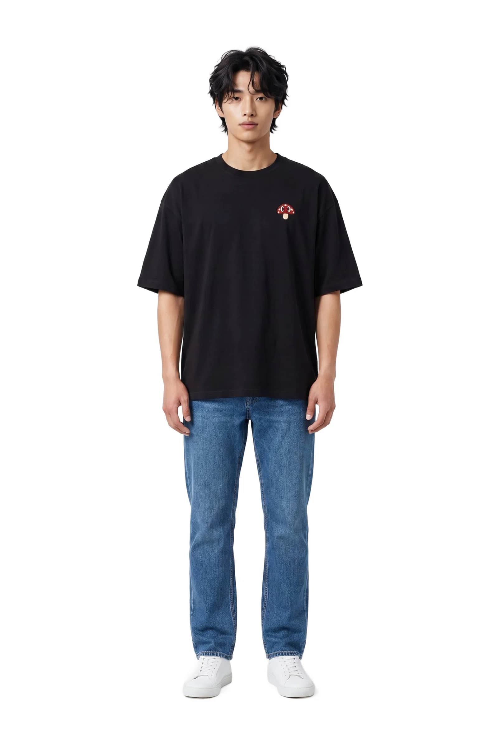 Black Mushroom T-Shirt