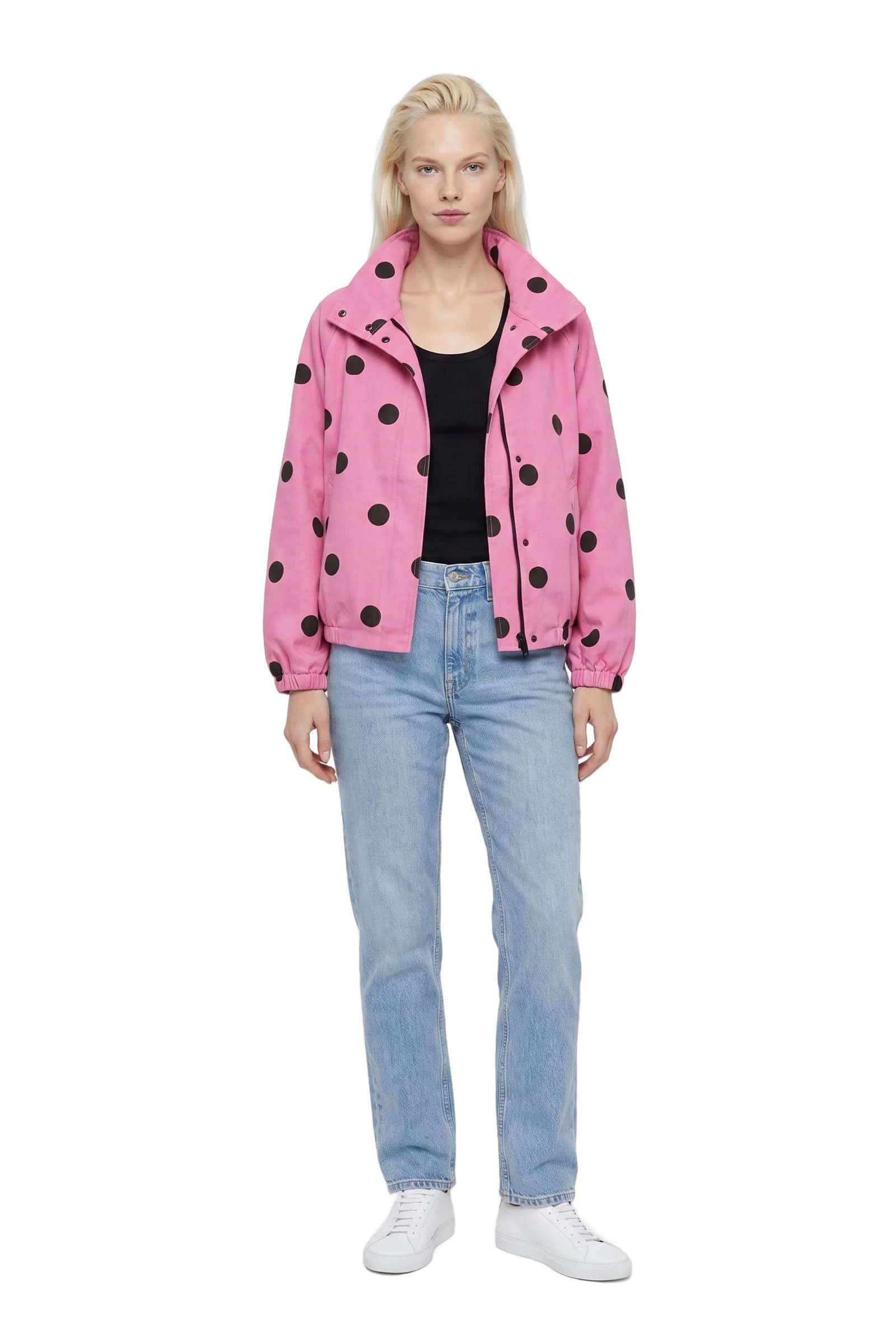 Pink Polka Dot Jacket