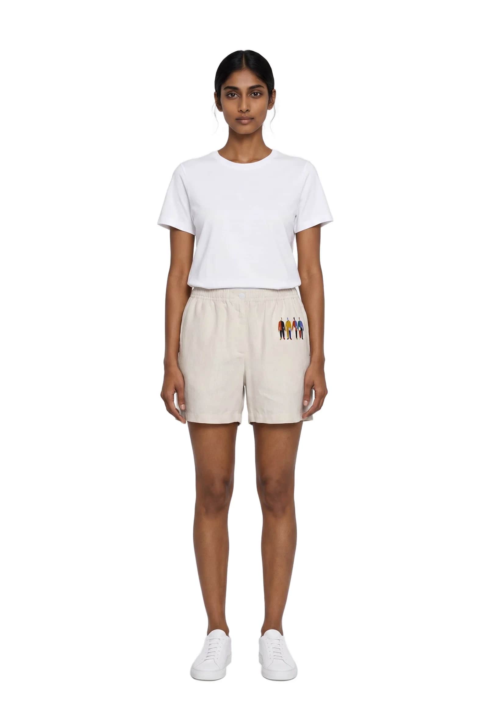 Linen shorts