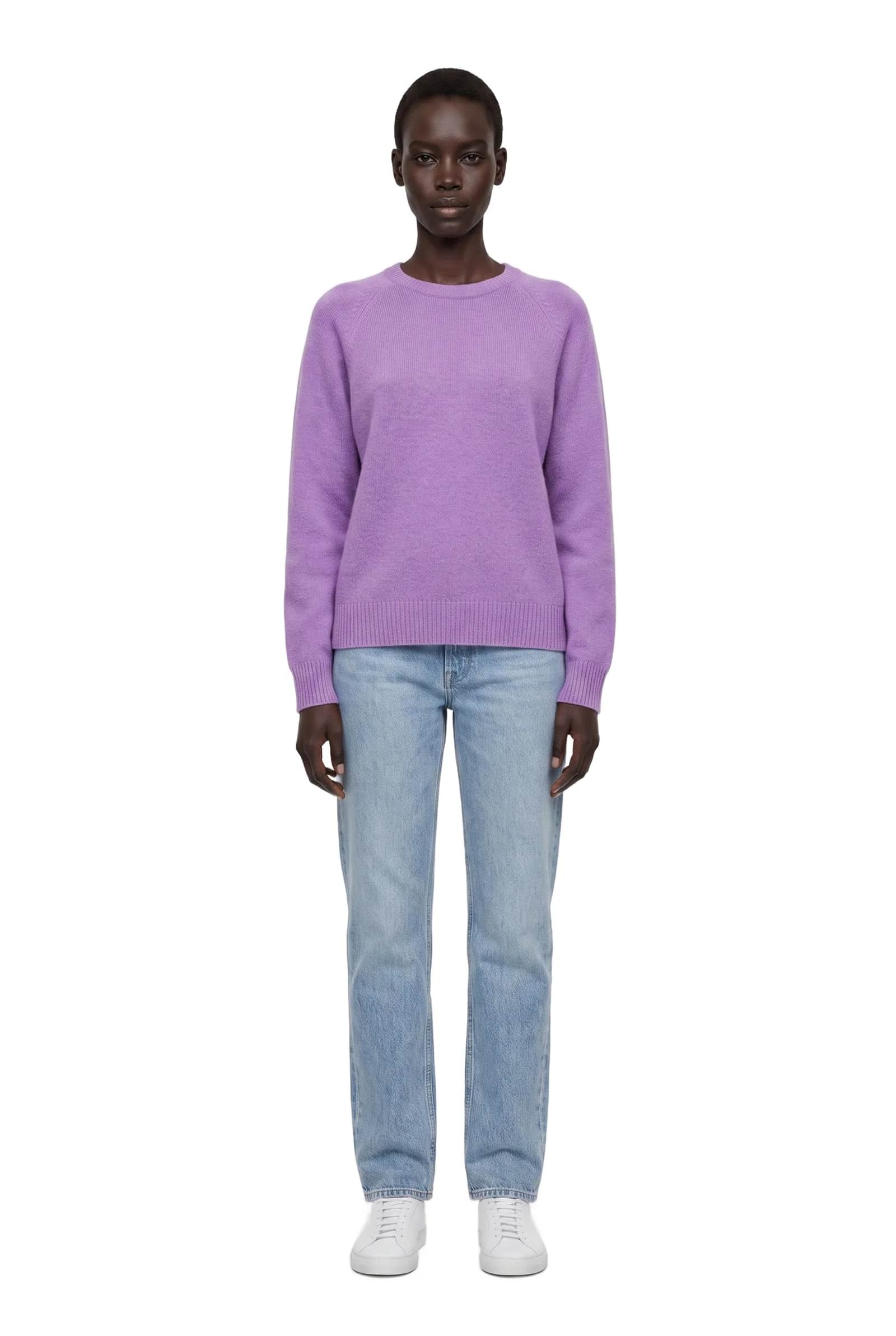 Purple Crewneck Sweater