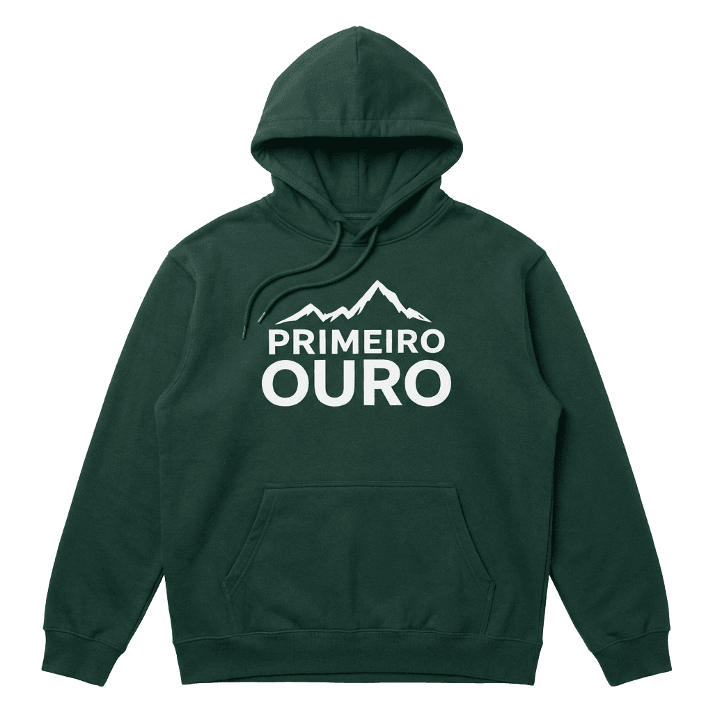 Primeiro Ouro Dark Green Hoodie