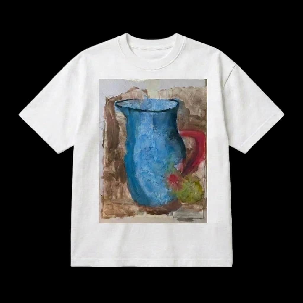 Blue Vase Relaxed Boxy T-shirt