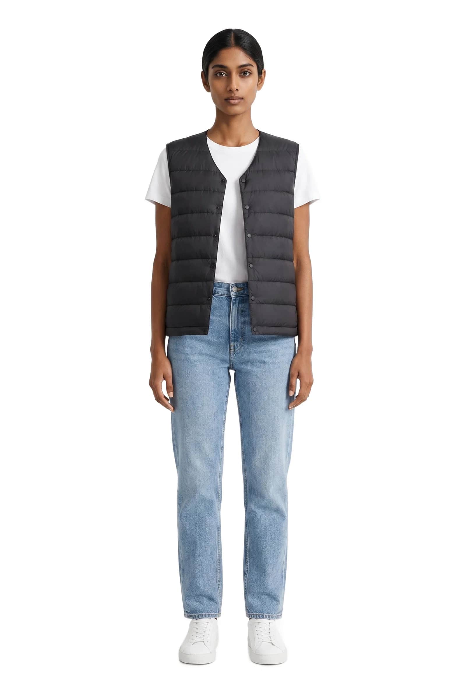 Black Puffer Vest