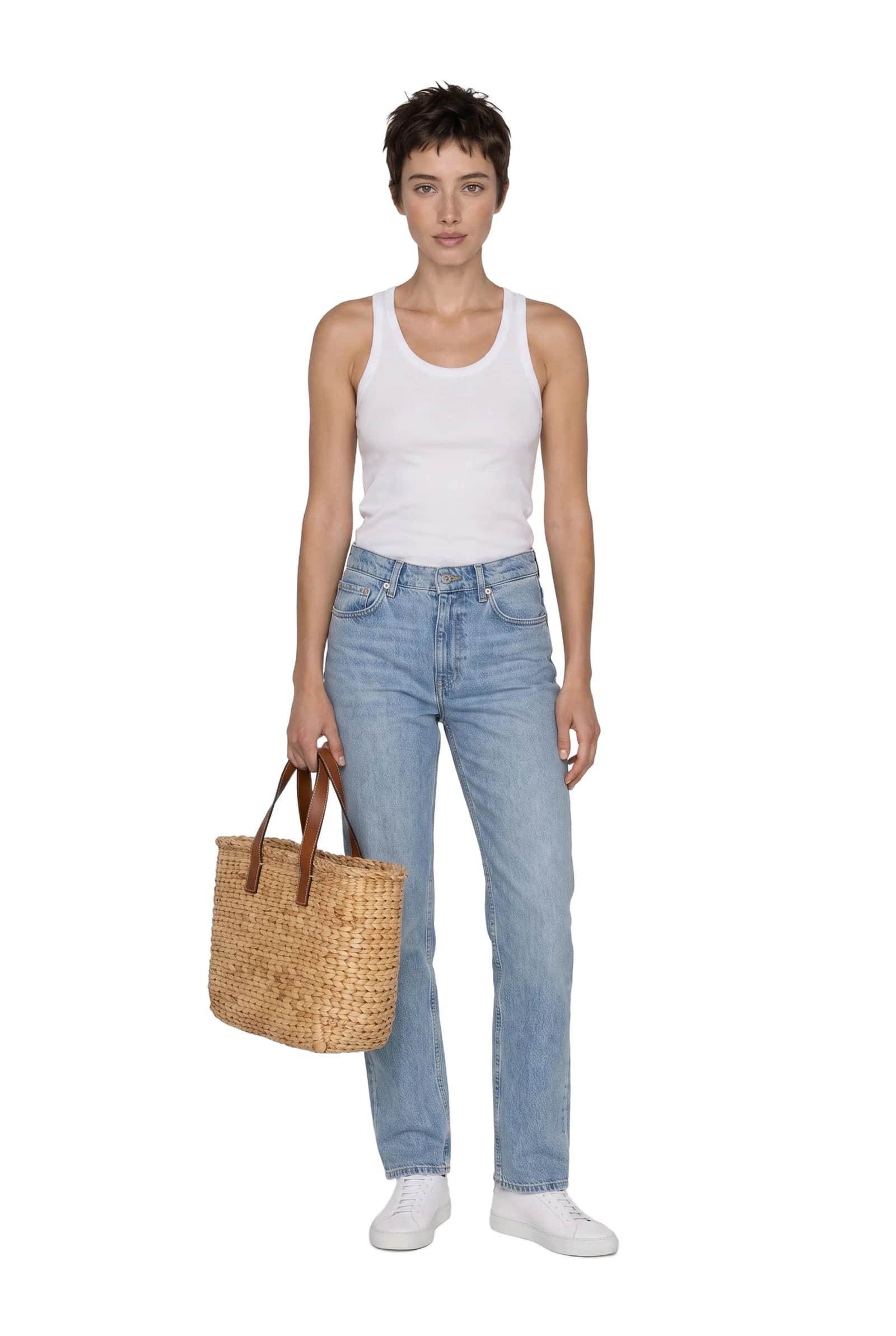 Premium Straw Tote Bag