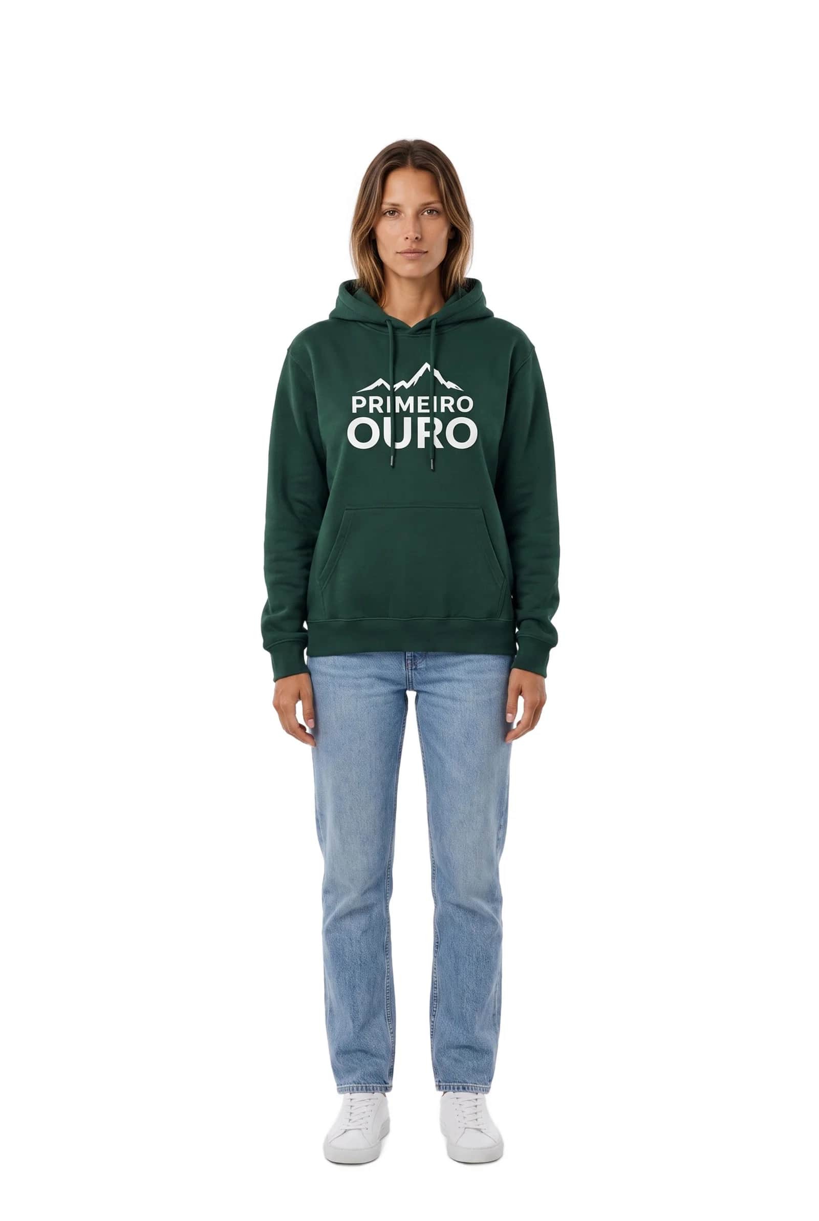 Primeiro Ouro Dark Green Hoodie