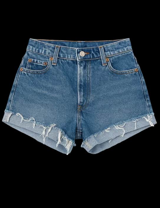Denim Short Shorts