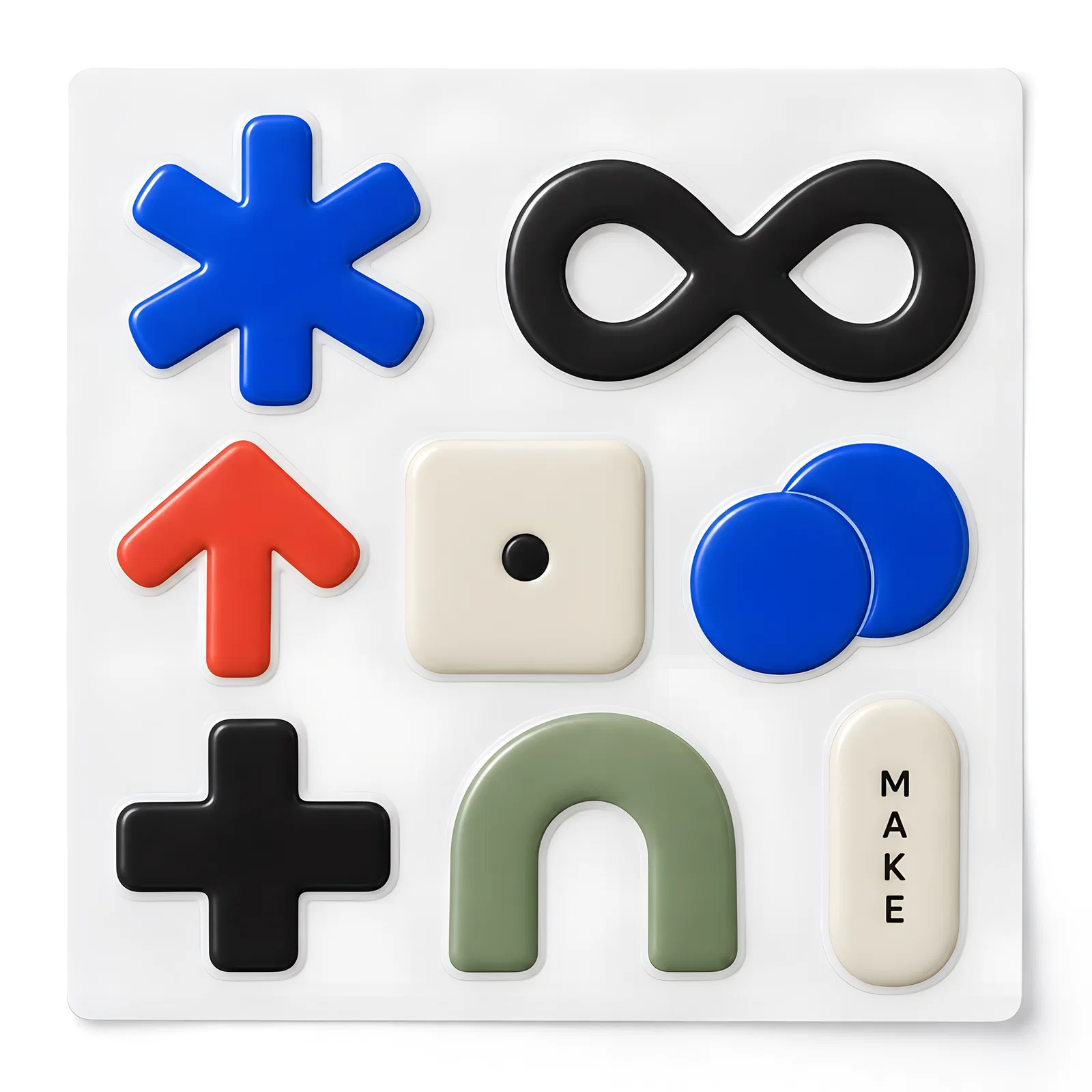 Geometric Symbol Stickers