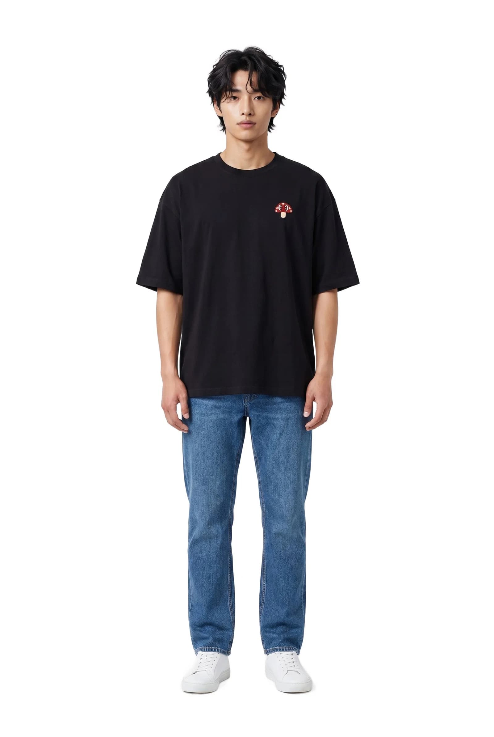 Black Mushroom T-Shirt