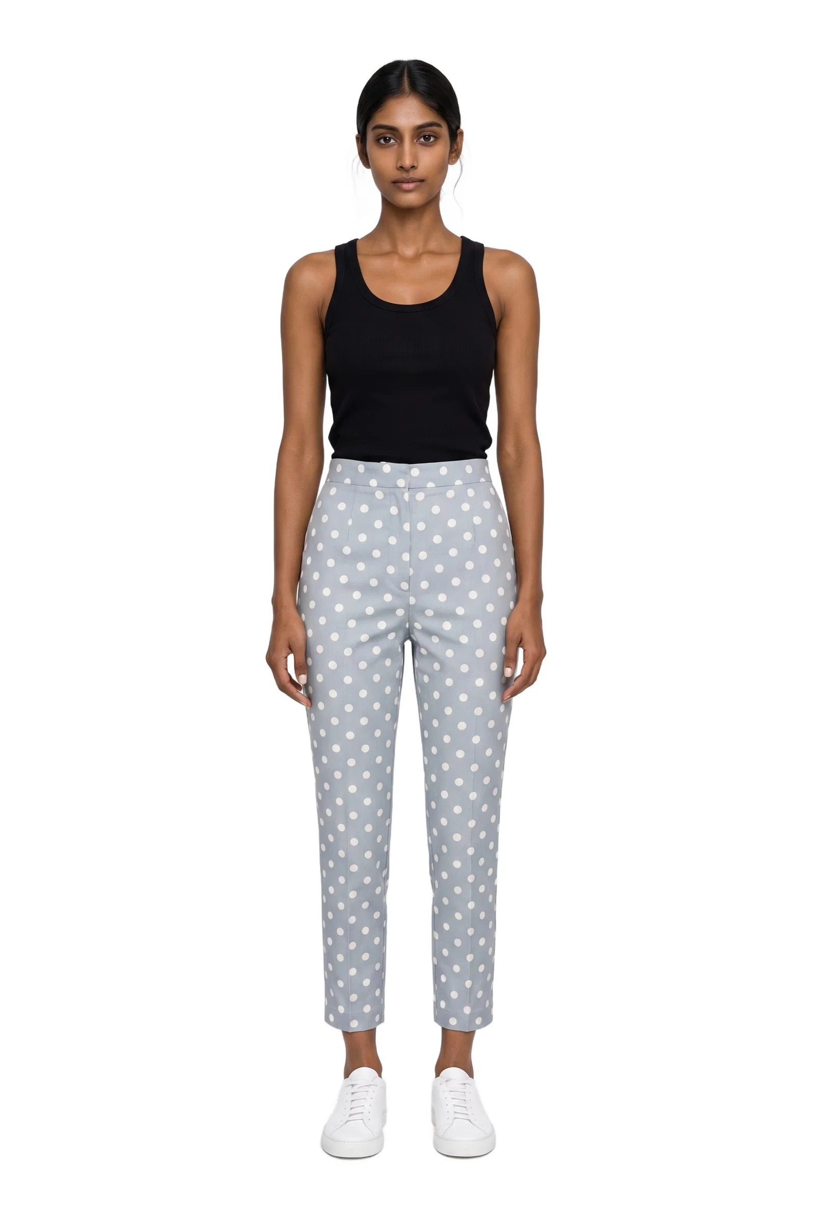 Polka Dot Capri Pants