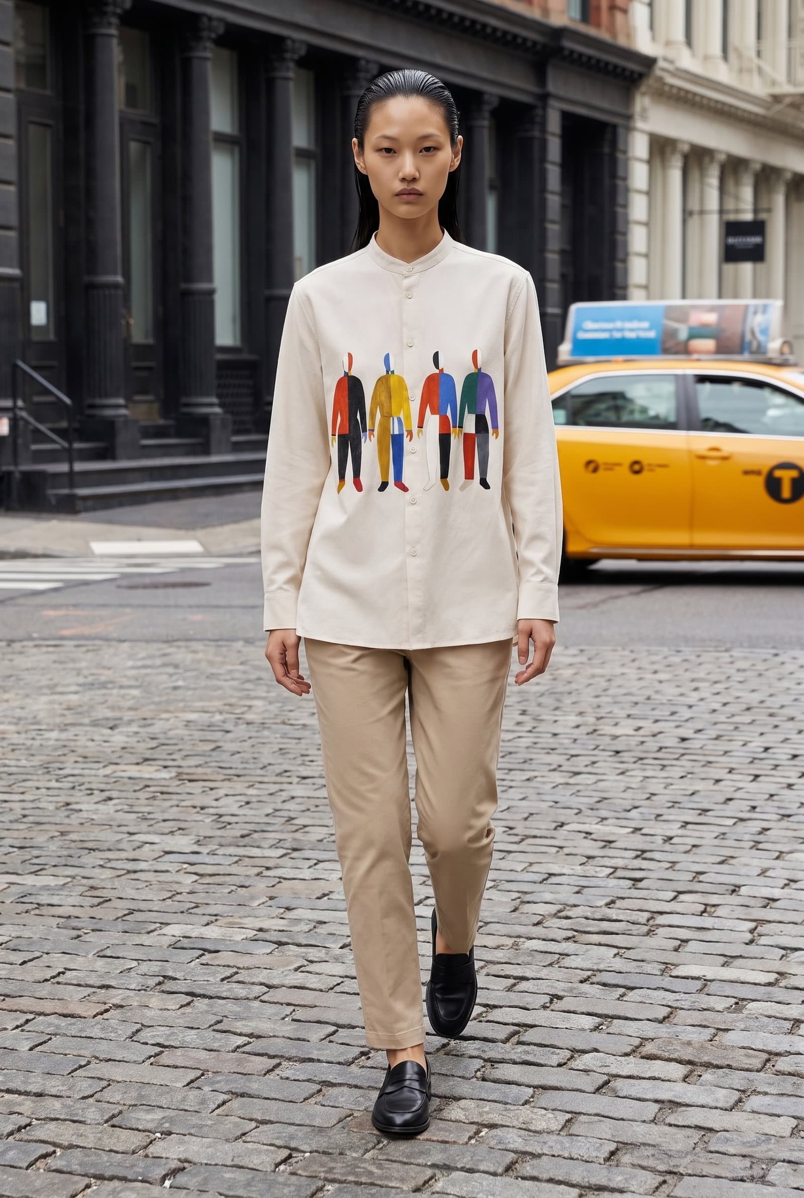 Malevich Cream Shirt