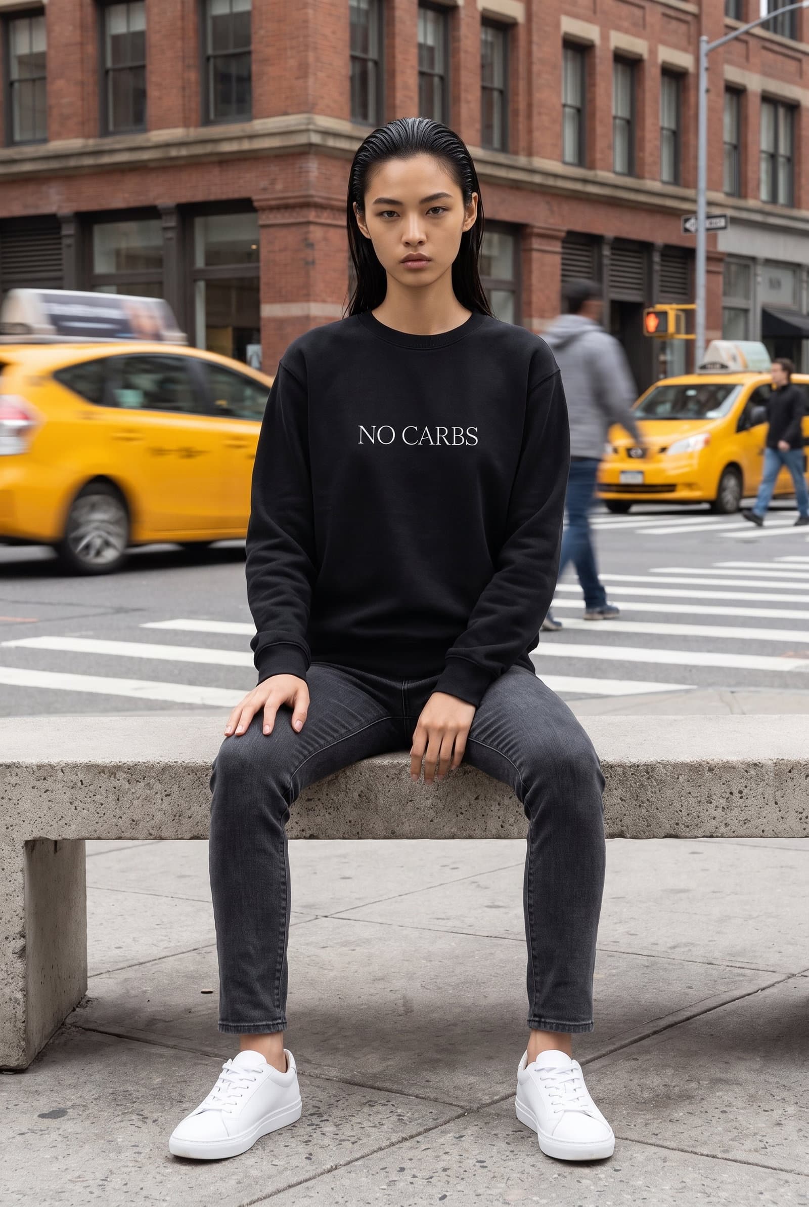 NO CARBS Crewneck Sweatshirt