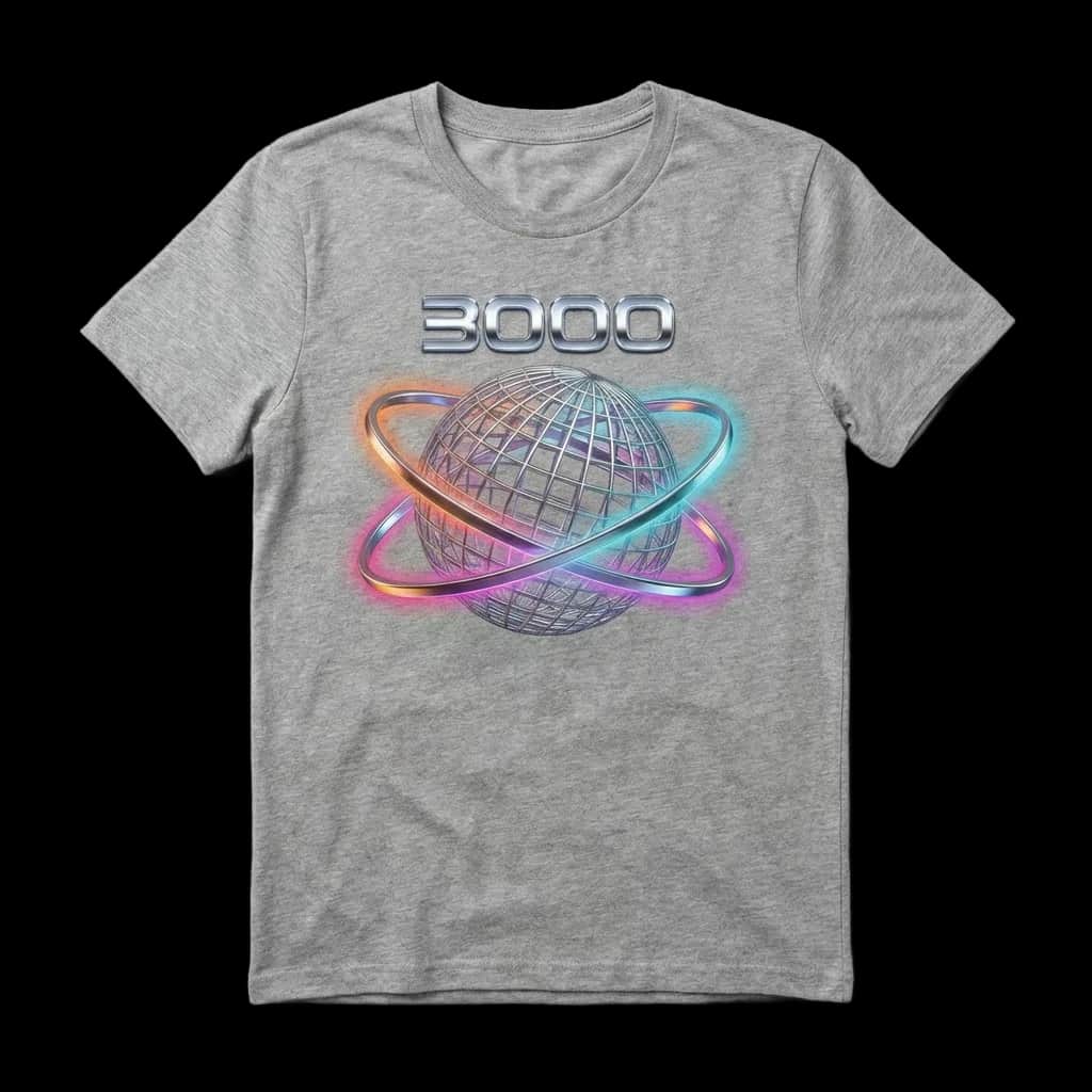 3000 Globe Graphic Tee