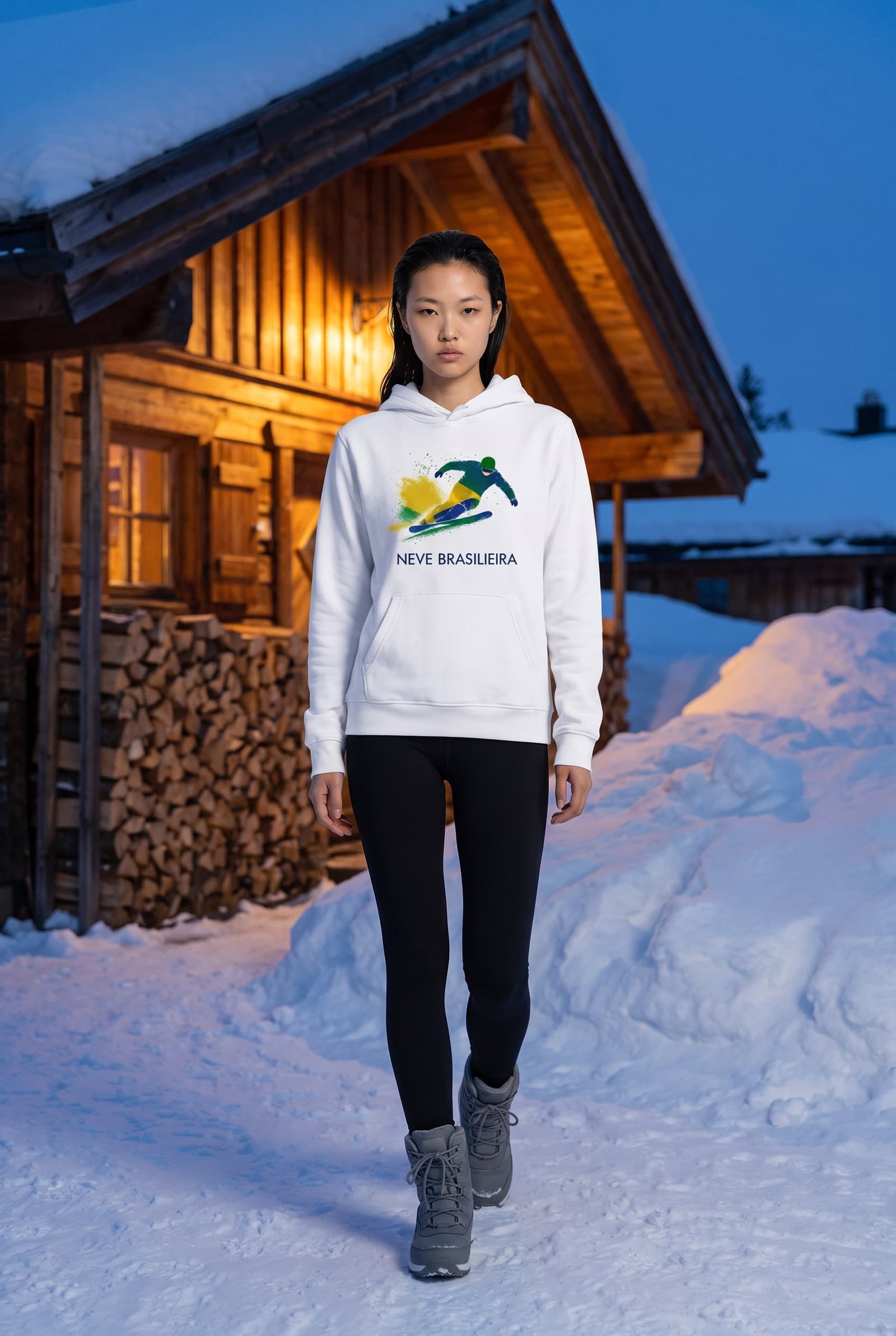 NEVE BRASILEIRA Hoodie