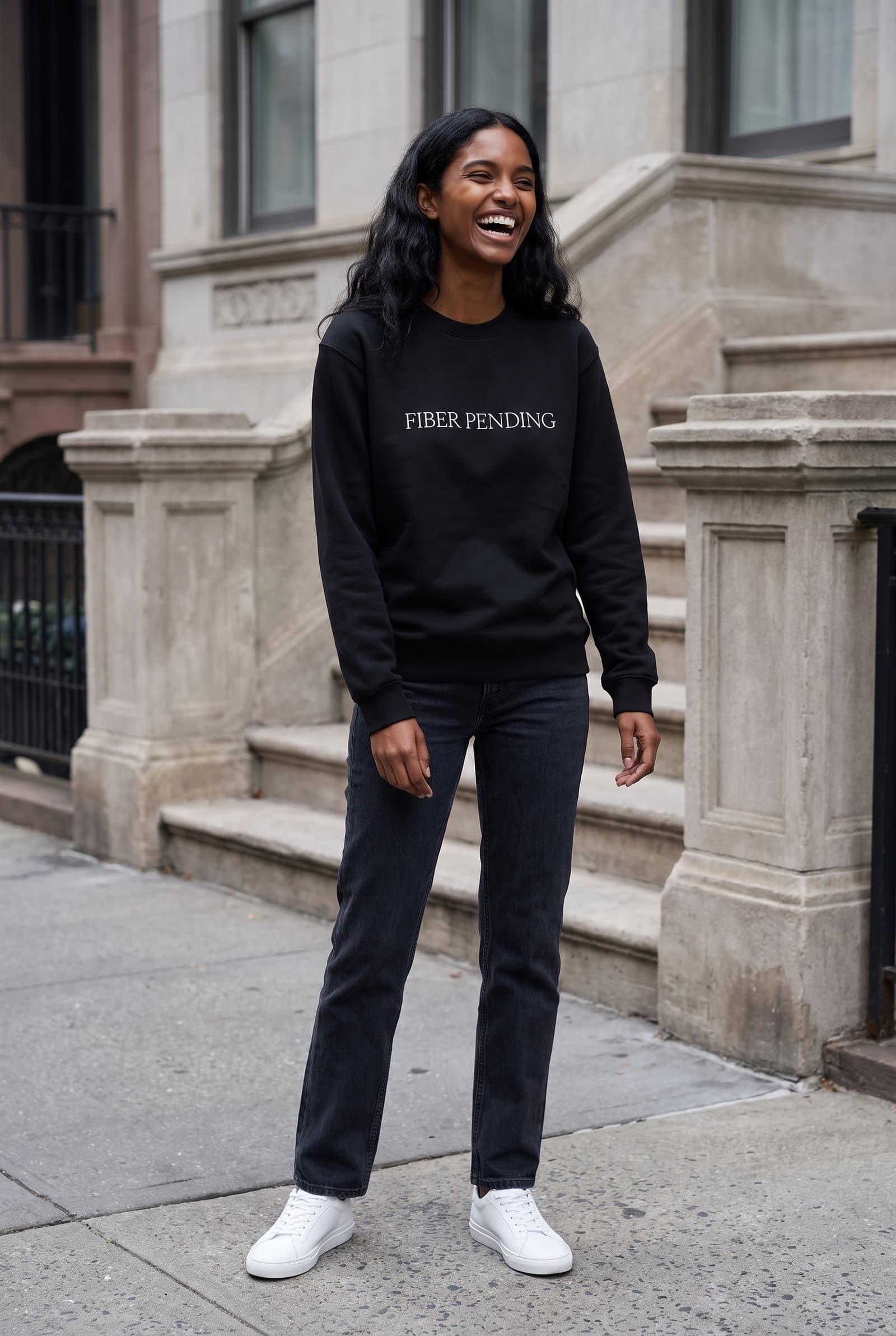 FIBER PENDING Crewneck Sweatshirt