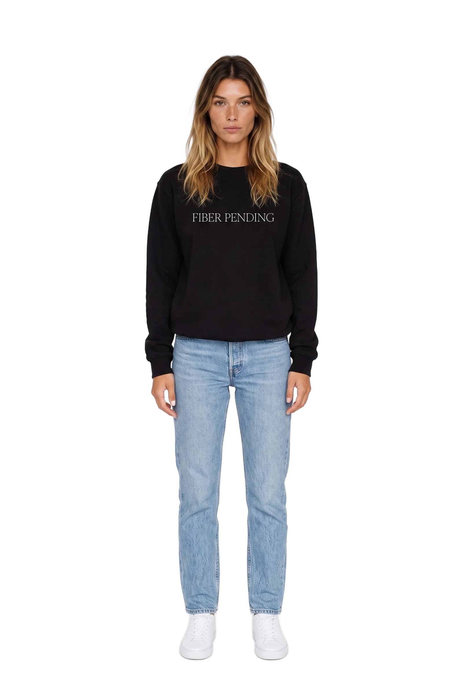FIBER PENDING Crewneck Sweatshirt