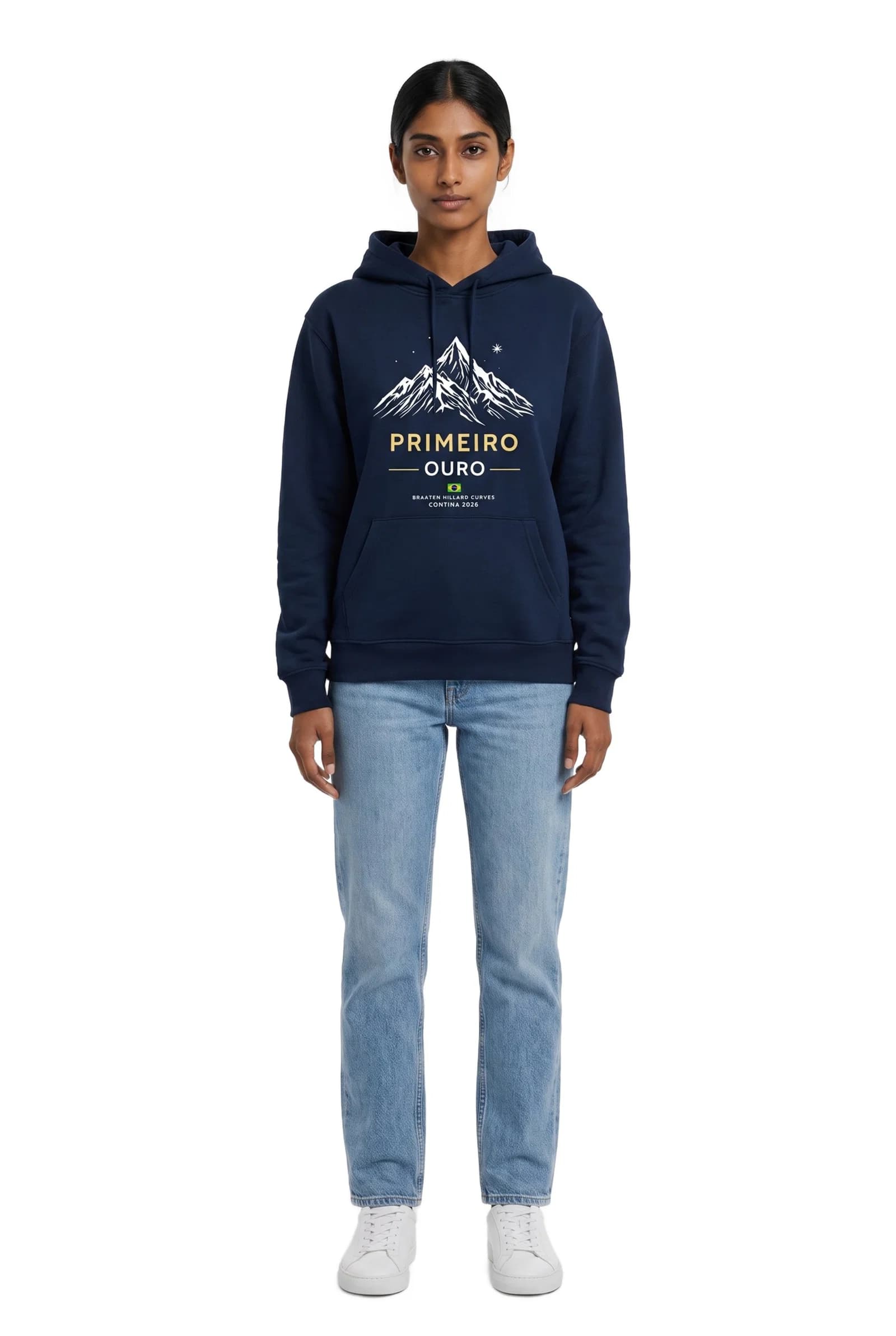Primeiro Ouro Cortina 2036 Hoodie