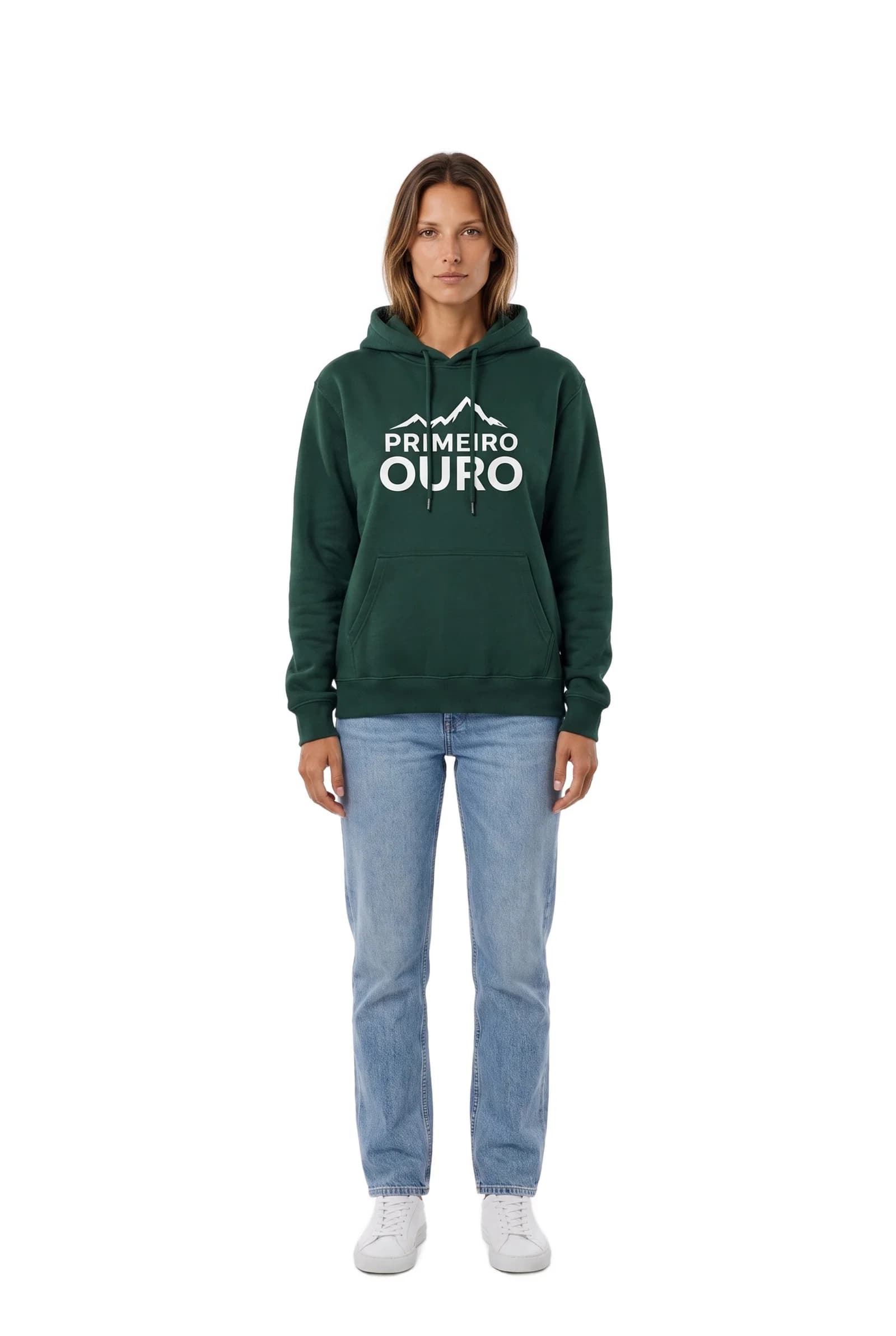 Primeiro Ouro Dark Green Hoodie