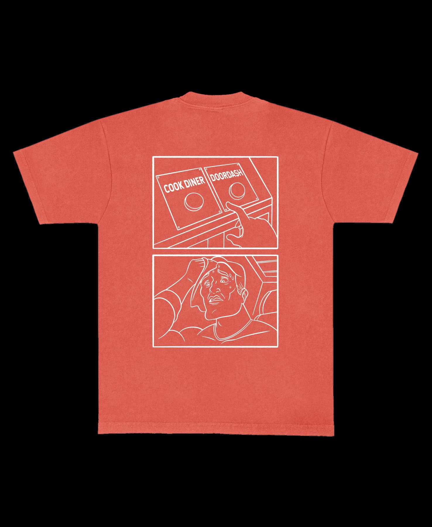 DOORDASH BLACK T SHIRT